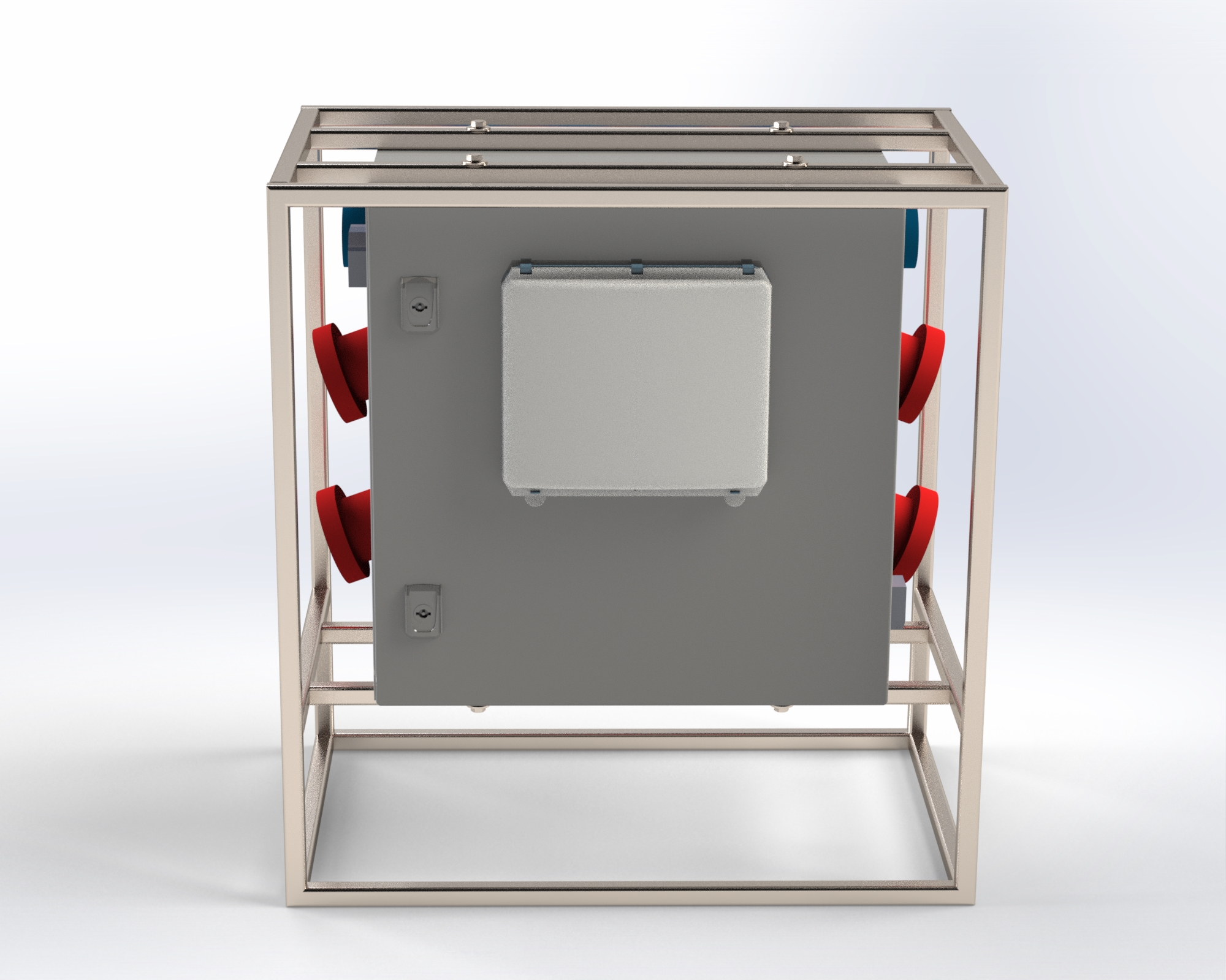 带插座的紧凑型保护电气面板 IP55